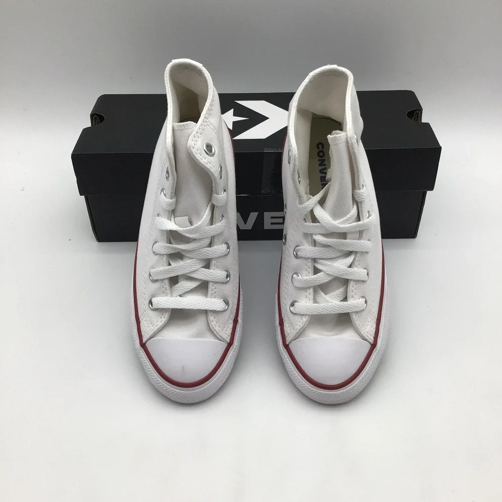 Converse CTAS Core Hi Top Optical White Kids Size 2 Youth Sneakers 3J253 NEW